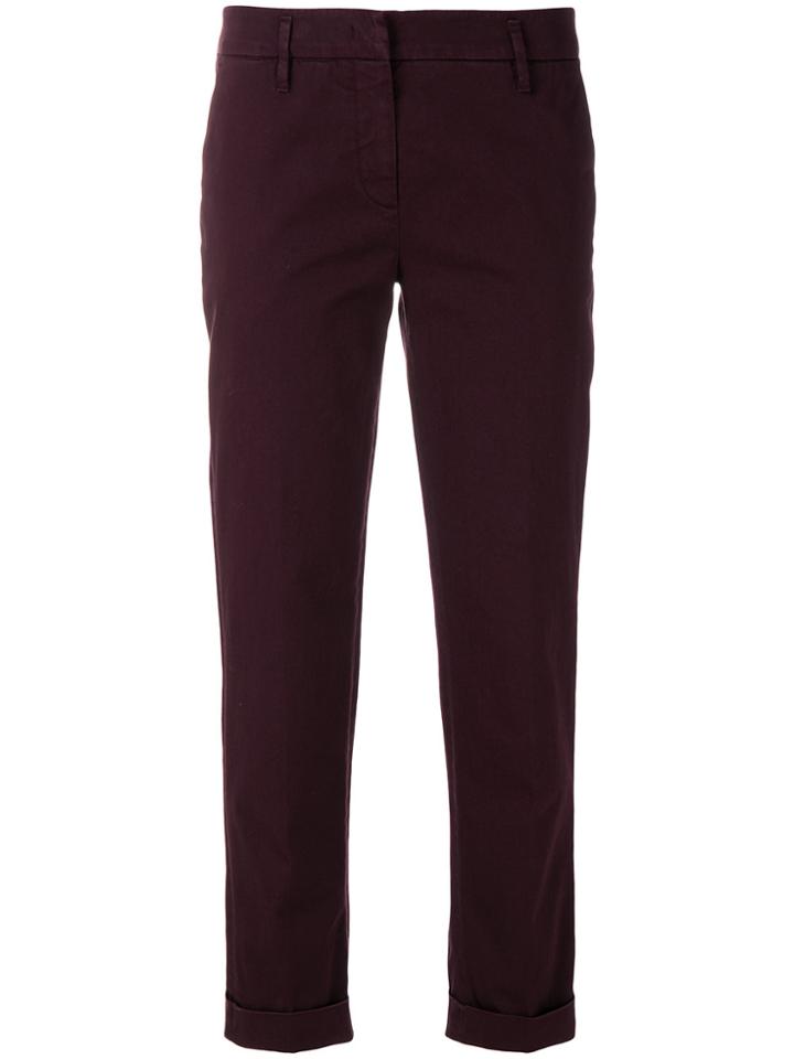 Aspesi Slim Fit Trousers - Red