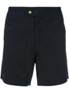 Tom Ford Fitted Swim Shorts - Blue