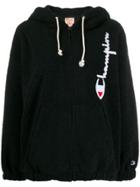 Champion Textured Zip-up Hoodie - Black