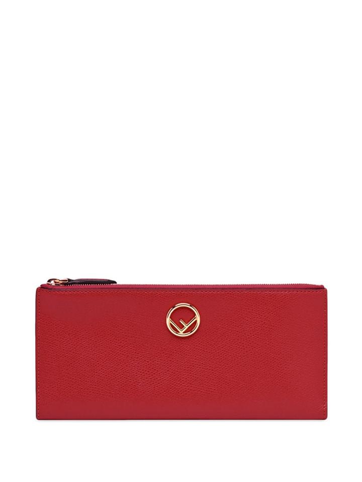 Fendi F Is Fendi Bifold Wallet - Red