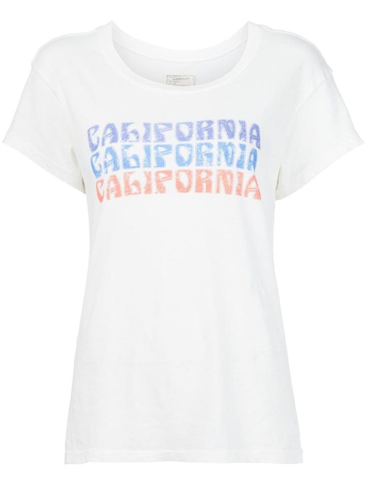 Current/elliott California Loose Crew T-shirt - White
