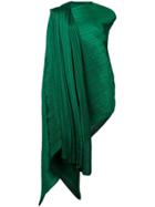Pleats Please By Issey Miyake Madame July Oversized Scarf - Green