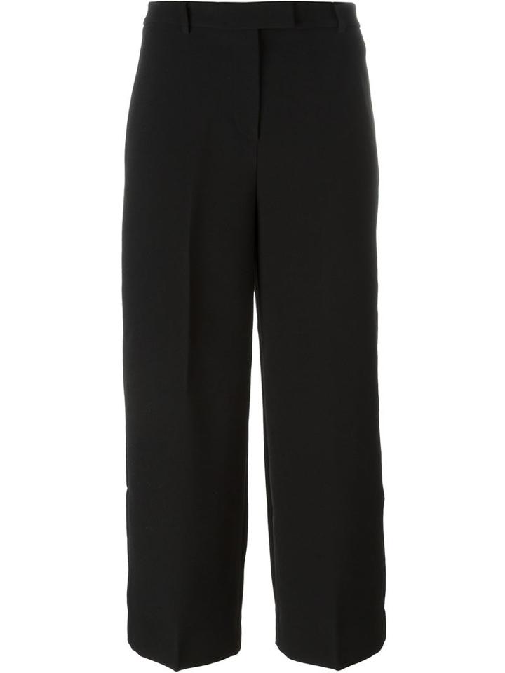 Michael Michael Kors Classic Culottes, Women's, Size: 4, Black, Polyester/spandex/elastane
