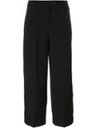 Michael Michael Kors Classic Culottes, Women's, Size: 4, Black, Polyester/spandex/elastane