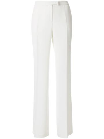 Emporio Armani Vintage Tailored Straight Trousers - White