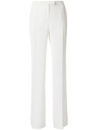 Emporio Armani Vintage Tailored Straight Trousers - White
