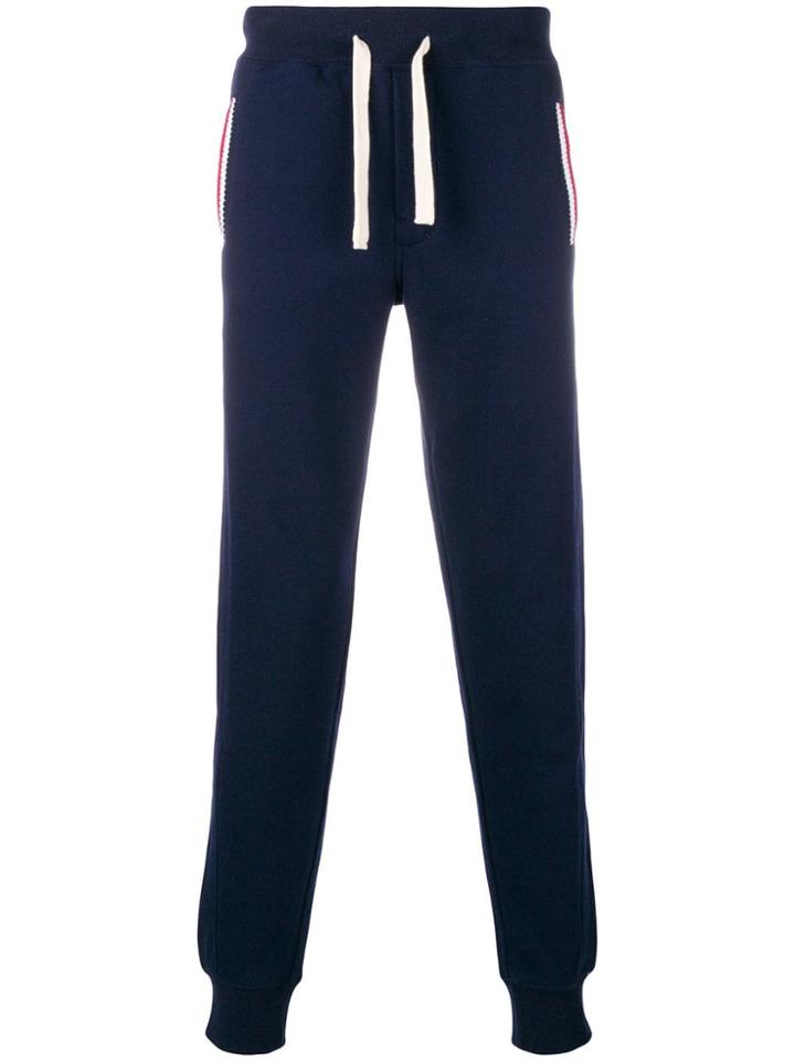 Sun 68 Drawstring Track Pants - Blue