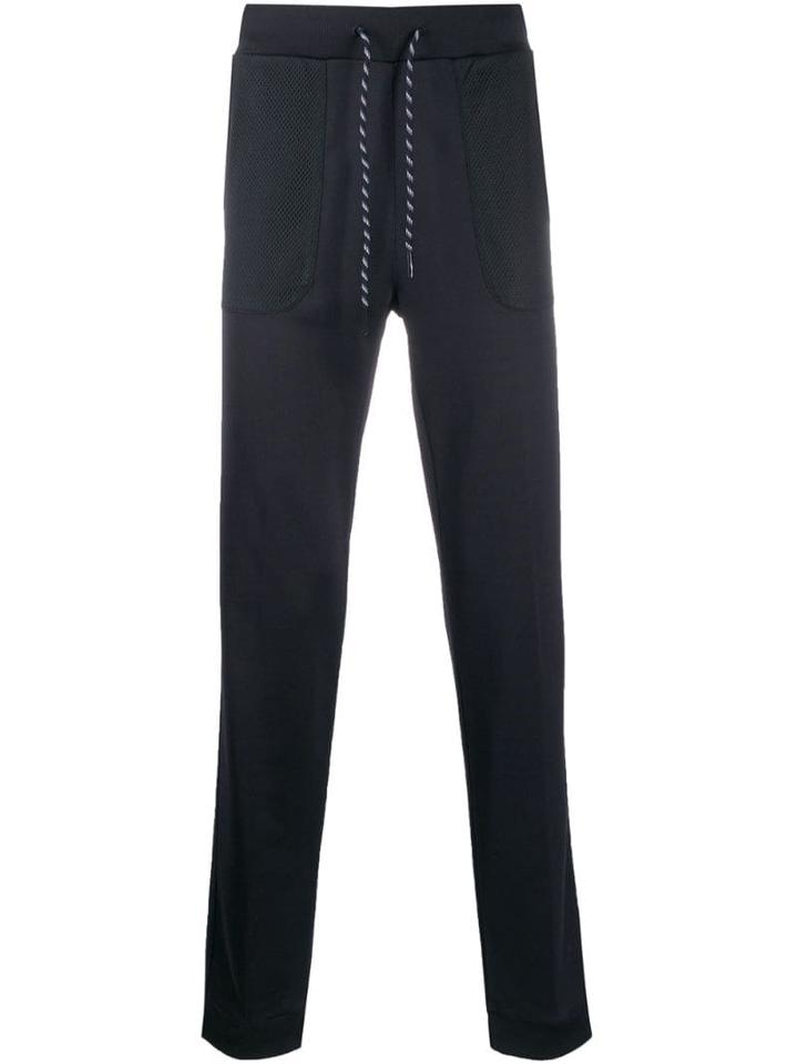 Z Zegna Straight-leg Track Pants - Blue