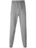 Polo Ralph Lauren Logo Patch Track Pants, Men's, Size: Large, Grey, Cotton/viscose/nylon