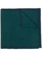 Fay Two-tone Long Scarf - Green