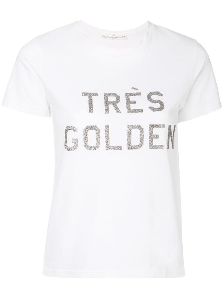 Golden Goose Deluxe Brand - Cindy T-shirt - Women - Cotton - Xs, White, Cotton