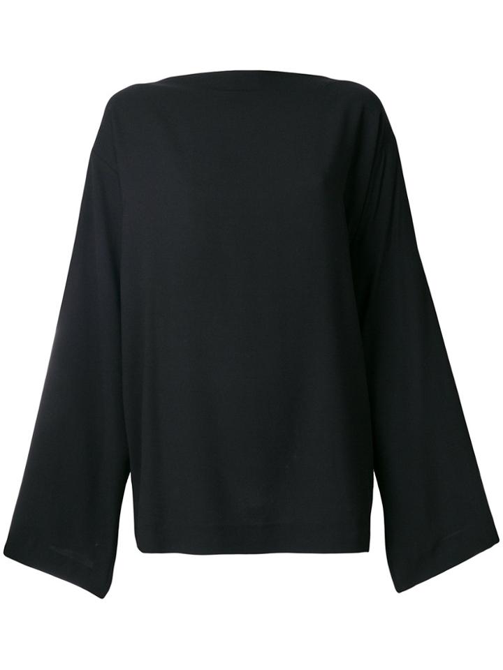 Haider Ackermann Wide Sleeve Top - Black