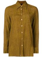 Jean Paul Gaultier Vintage Striped Long Sleeve Shirt - Green