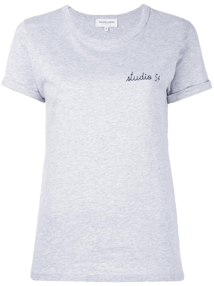 Maison Labiche - Studio 54 T-shirt - Women - Cotton - S, Grey, Cotton