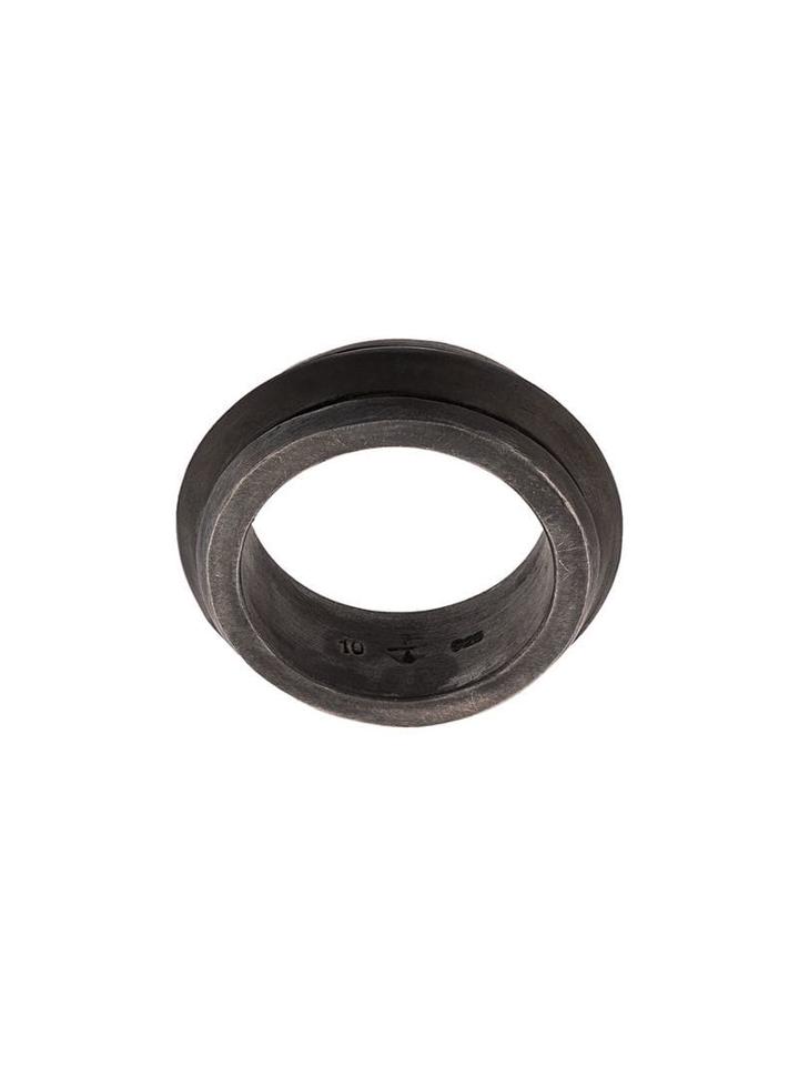 Parts Of Four Round Shaped Ring - Black