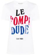 Être Cécile Le Pompi Dude T-shirt - White