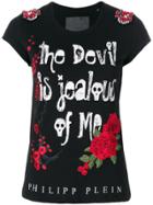 Philipp Plein Jealous Of Me T-shirt - Black