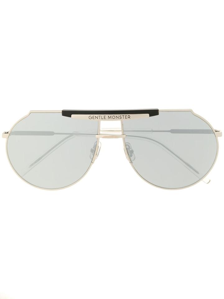 Gentle Monster Tomboe 01 Sunglasses - Silver