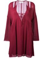 Iro 'enya' Dress, Women's, Size: 40, Red, Viscose