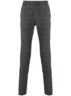Dondup Checkered Trousers - Grey