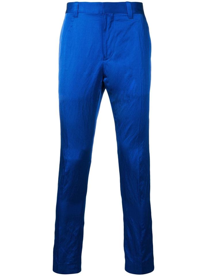 Haider Ackermann Skinny Trousers - Blue