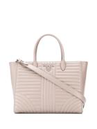 Prada Quilted Tote Bag - Neutrals