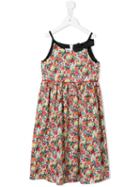 Familiar - Floral Sleeveless Dress - Kids - Cotton - 10 Yrs