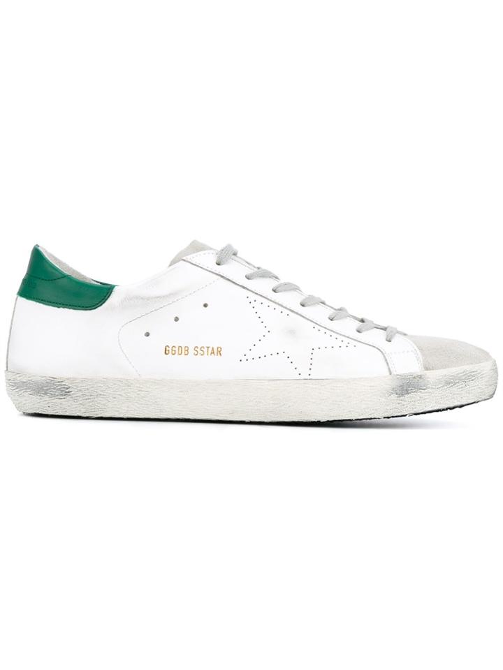 Golden Goose Deluxe Brand Superstar Leather Sneakers - White