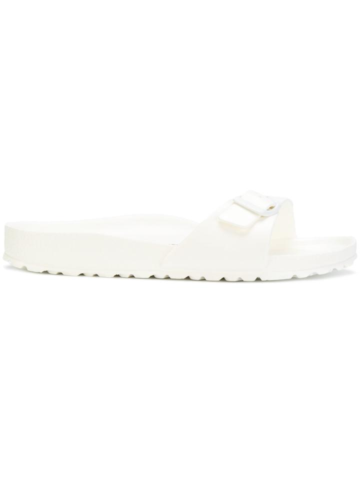 Birkenstock Madrid Eva Pool Slides - White