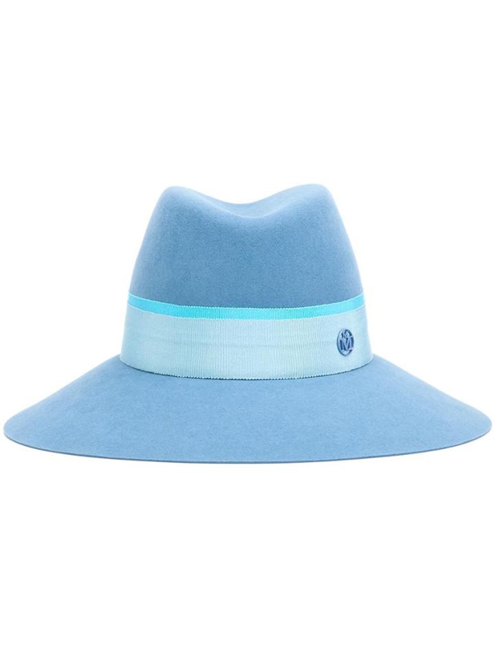 Maison Michel 'kate' Fedora Hat - Blue