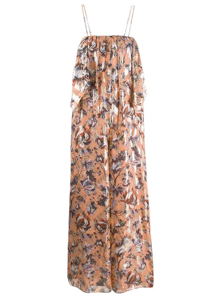 Dvf Diane Von Furstenberg Cece Jumpsuit - Orange