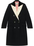 Gucci Double-breasted Tuxedo Coat - Black