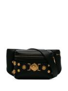 Versace Tribute Crossbody Belt Bag - Black