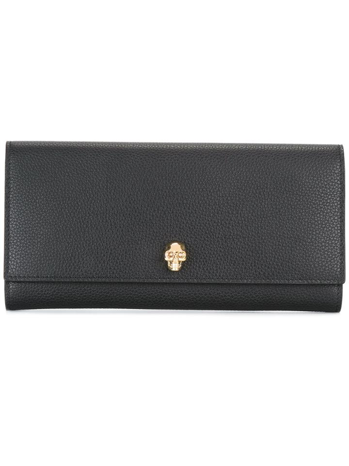 Alexander Mcqueen Skull Wallet - Black