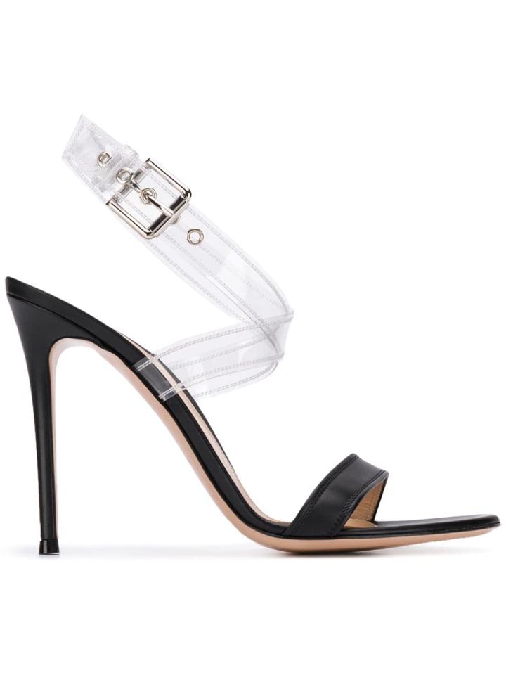 Gianvito Rossi Buckled Sandals - Black