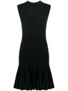 Alaïa Pre-owned Ruffled Sleeveless Dress - Black