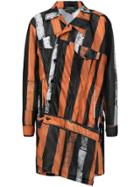 Comme Des Garçons Homme Plus Tokyo Inkjet Mesh Jacket - Black