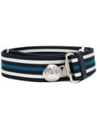 Prada Striped Belt - Blue