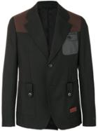 Prada Colour Block Jacket - Black