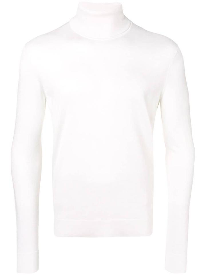Ermenegildo Zegna Couture Turtleneck Jumper - White