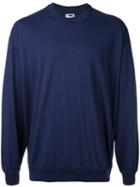 H Beauty & Youth Crewneck Sweater, Men's, Size: Small, Blue, Cotton