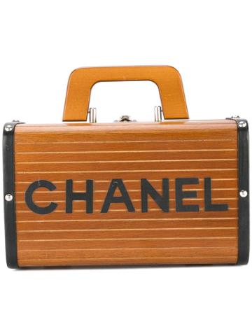 Chanel Vintage Box Vanity Bag - Brown