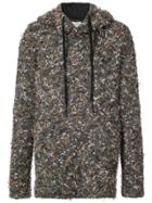 Strateas Carlucci Oversized Textured Hoodie - Grey