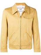 Ami Alexandre Mattiussi Zipped Jacket - Yellow