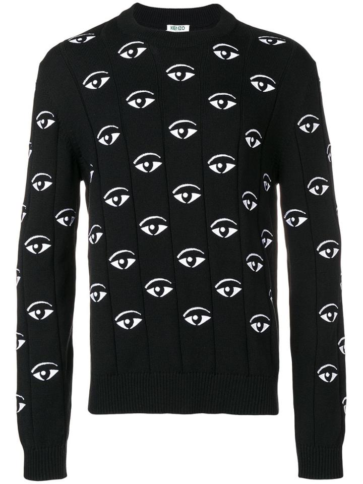 Kenzo Eye Logo Jumper - Black