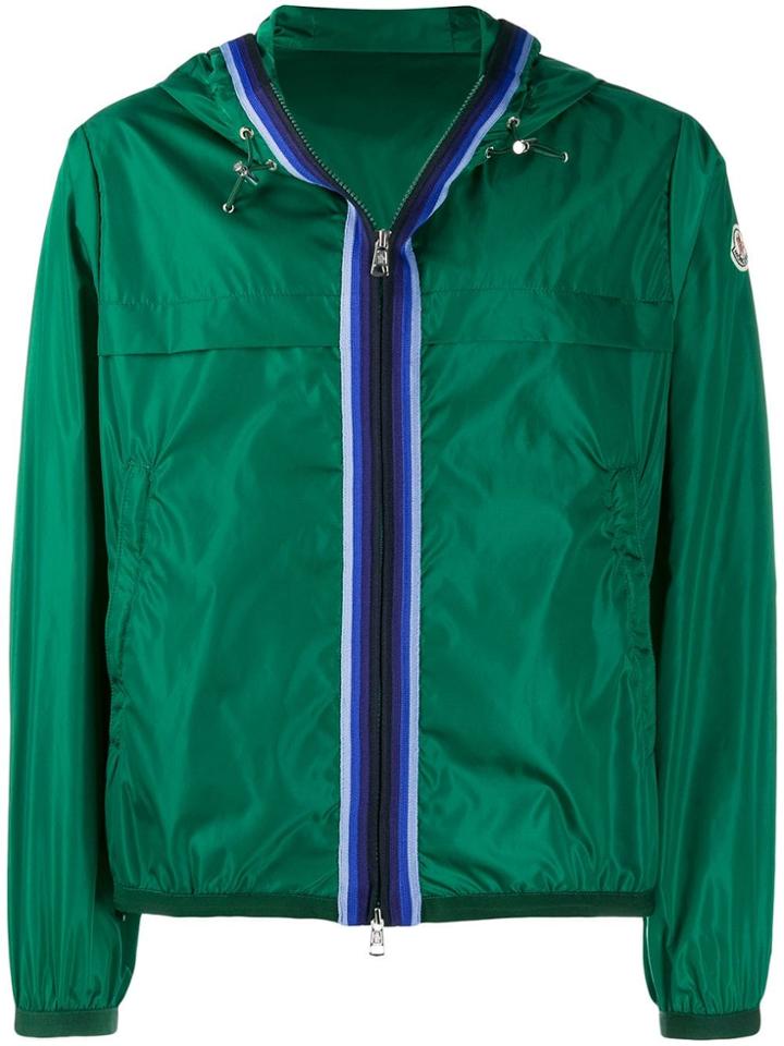 Moncler Hooded Wind Breaker - Green