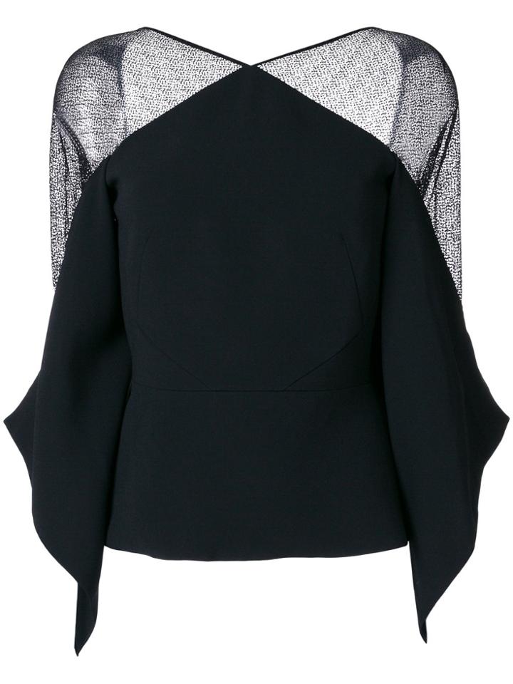 Roland Mouret Harthill Blouse - Black