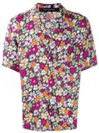 Garcons Infideles Floral Print Shirt - Red
