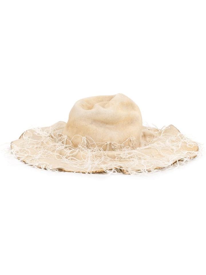 Horisaki Design & Handel String Wide Brim Hat - Neutrals