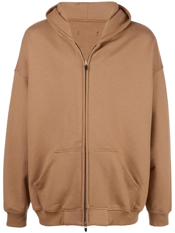 Fear Of God Everyday Zipped Hoodie - Neutrals